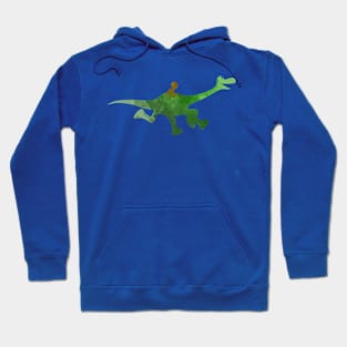 Dinosaur Inspired Silhouette Hoodie